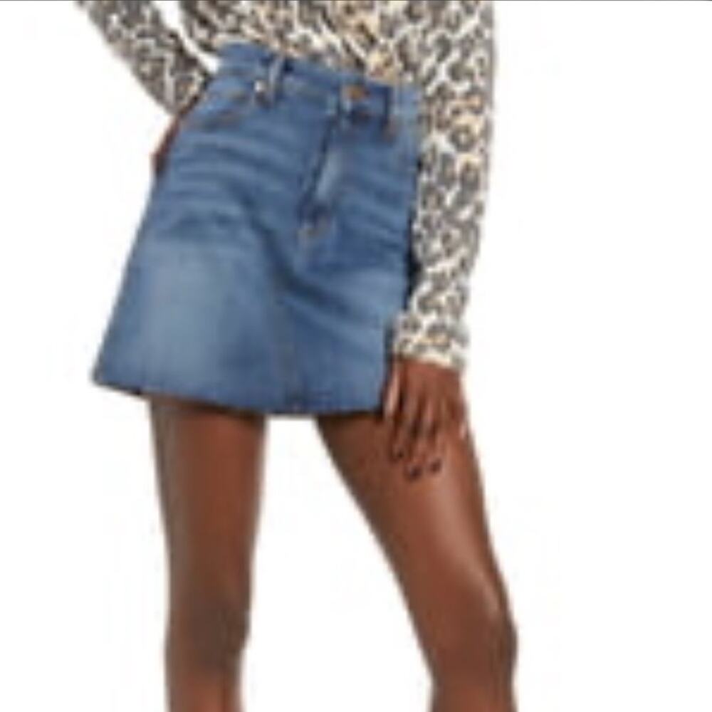 Sts Blue Emily Stretch Denim Miniskirt NWT Size 25